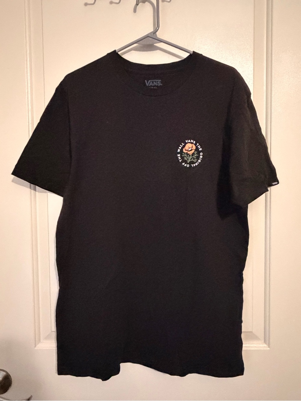Vans Men’s Black Graphic Logo T-Shirt